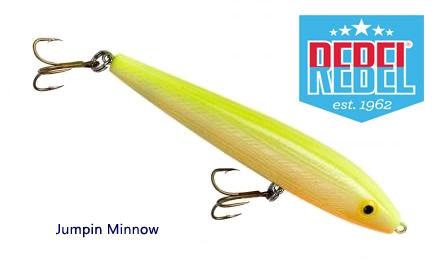 How to fish the Rebel Jumpin' Minnow for Striped Bass 