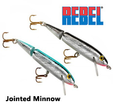 Rebel Jointed Minnow Silver Blue 3/32 oz