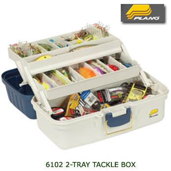 Plano 6133 3-Tray Tackle Box - Clear