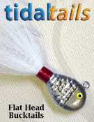 High Quality Saltwater Bucktails jigs, lures and fishing tackle