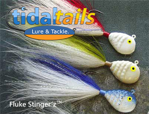Bucktail Teasers with Hook Saltwater, Fishing Teaser Lures Fluke