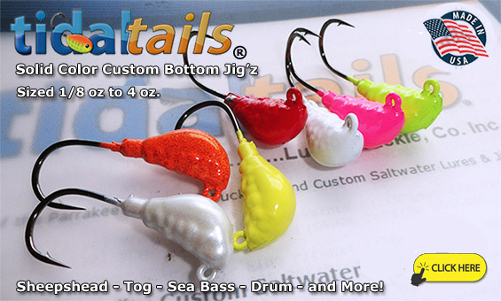 High Quality Saltwater Bucktails jigs, lures and fishing tackle